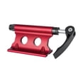 thumbnail image 2 of Decodeary Support de Toit de Voiture pour Vélo, Fixation Sécurisée, Porte-Voitures, Fourche de Bicyclette, Support de Verrou de Camion, Rouge, 16,5 cm, 2 of 6