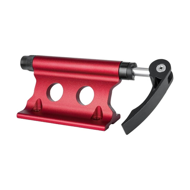 bedienty Support de Fixation Sécurisé pour Toit de Vélo Voiture Fourche Camion Porte-Bagages Rouge 16.5cm