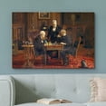 thumbnail image 2 of wall26 - The Chess Players by Thomas Eakins - Canvas Print Wall Art Famous Painting Reproduction - 16" x 24", 2 of 5