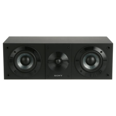 Sony - Core Series 4" 2-Way Center-Channel Speaker - Black
