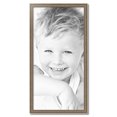 thumbnail image 2 of ArtToFrames 20x40 inch Aged White Gold Picture Frame, Silver Wood Poster Frame (2036), 2 of 7