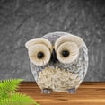 thumbnail image 2 of Roman 2.50In Pudgy Pebble Pals Garden Figurine, Polyresin, Animal Mini 11848 Owl, 2 of 5