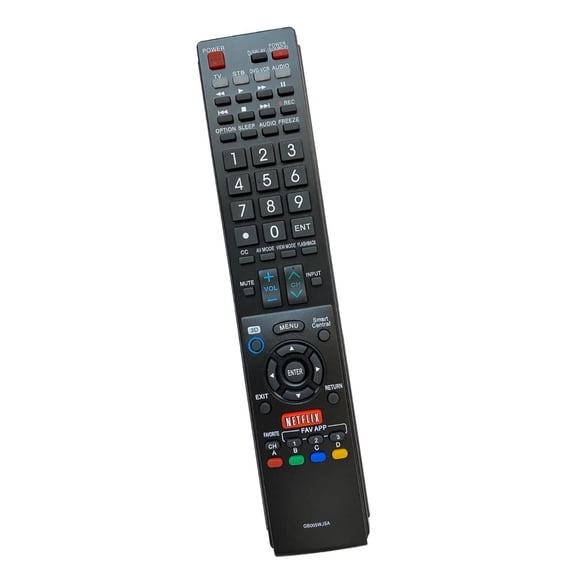 Sharp Remote Control for LC-65Q7370U, LC-60LE632U, LC-60LE632UN, LC-60LE633U