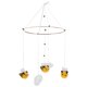 thumbnail image 1 of 1pc estilo nórdico abeja nube colgante tejido artesanía colgante decoración escena colgante, 1 of 1