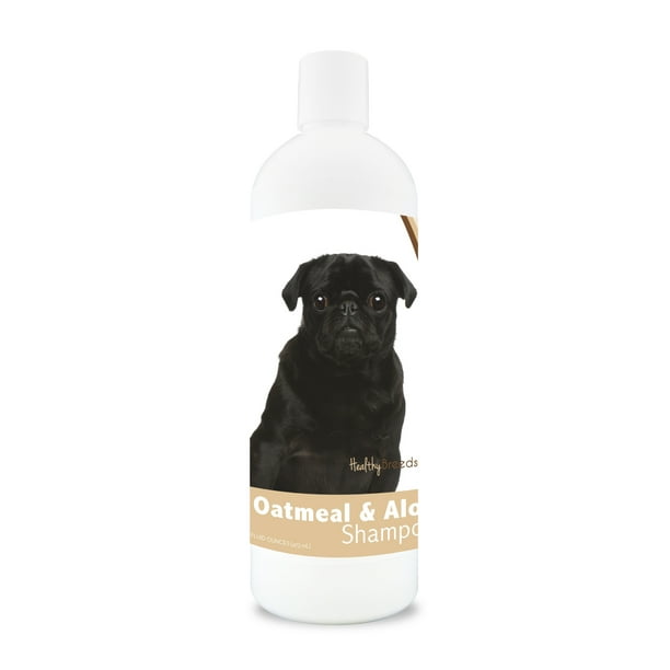 Healthy Breeds Pug Oatmeal Dog Shampoo with Aloe 16 oz