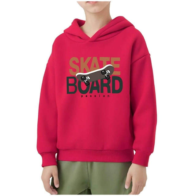 Robe à Manches Longues, Fille et Garçon Décontracté à Manches Longues Chandail à Capuchon Imprimé, Robe à Manches Longues pour Filles, Chandail à Capuchon pour Filles, Chandail à Capuchon pour Garçons