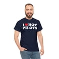 thumbnail image 5 of Pilot Wife Husband Boyfriend Girlfriend Shirt, Gifts, Tshirt, Tee, 5 of 6
