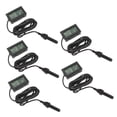 thumbnail image 4 of SHOWERORO 5Pcs Hygrometer Indoor Humidity and Temperature Gauge for Vehicle Refrigerator 1.8X1In, 4 of 8