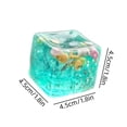 thumbnail image 2 of Transparent Glitter Stress Ball, Ocean Theme Sensory Relaxation Accessory, Soft Handheld Focus Enhancement Tool, Portable Anxiety Relief Companion, Decorative Fidget Activity Toy, 2 of 5