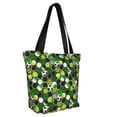 thumbnail image 2 of Fotbe Soccer1 Pattern Beach Tote,Shoulder Handbag,Spacious Tote Bag,Lightweight Travel Bag,Versatile Shopping Bag, 2 of 9