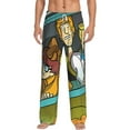 thumbnail image 2 of Lsque Scooby-Doo Print Men's Pajama Pants, Lounge Pant - Comfortable Home Wear,Elastic Waistband, Stylish Design-X-Large, 2 of 9