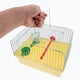 thumbnail image 2 of Spacious Bird Carrier for Travel Portable Bird Travel Cage with Perch Food Box Waterer Parrot Outing Carrying Cage Lightweight Parrot Cage, 2 of 4