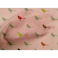 thumbnail image 4 of oneOone Cotton Cambric Fabric Artistic Bird Printed Craft Fabric BTY 56 Inch Wide, 4 of 4