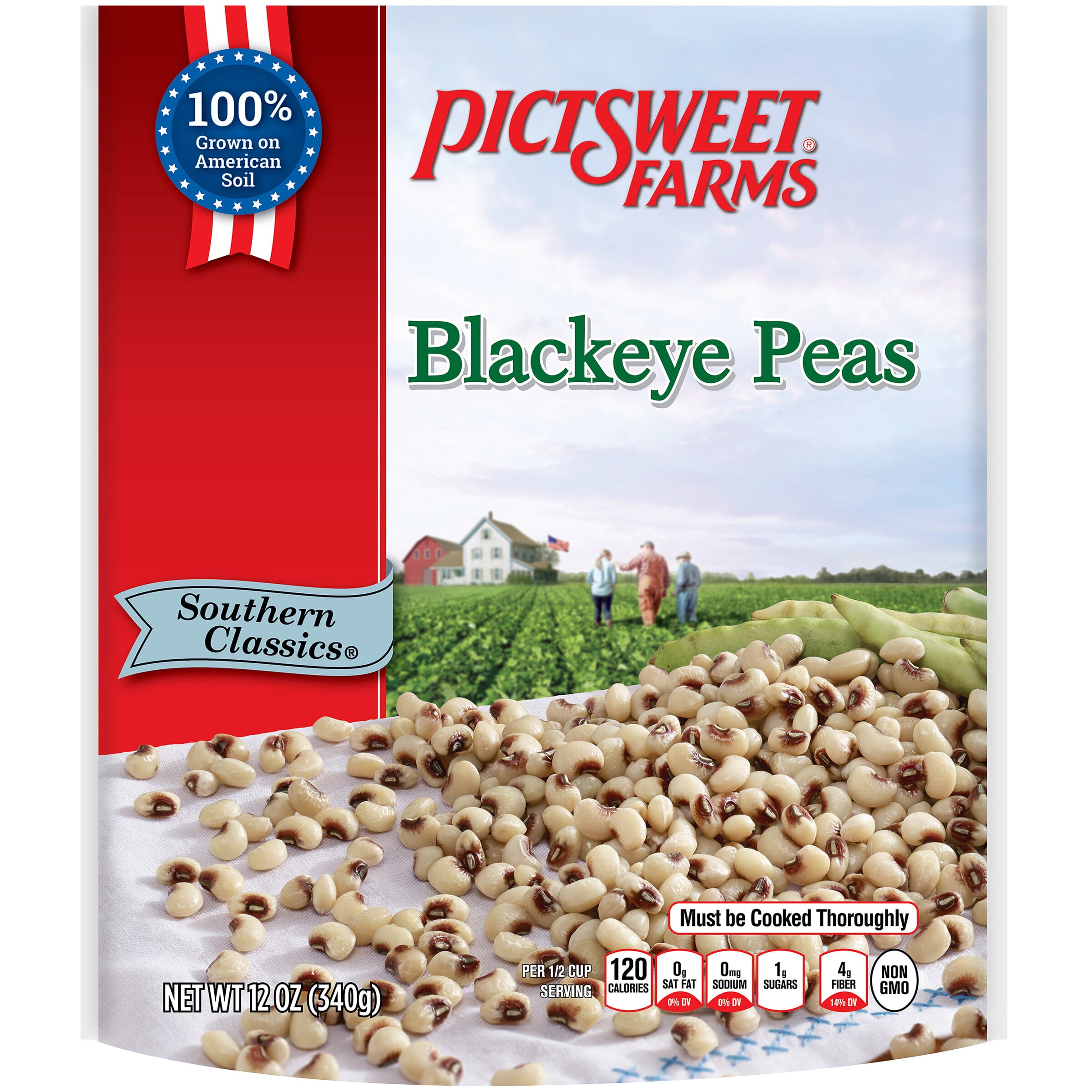 Pictsweet Farms® Southern Classics® Blackeye Peas 12 oz. Bag Walmart