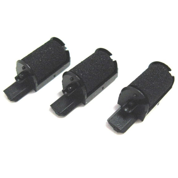 Around The Office Compatible Package of 3 Individually Sealed Ink Rolls Replacement for CASIO HR-150-LB Calculator