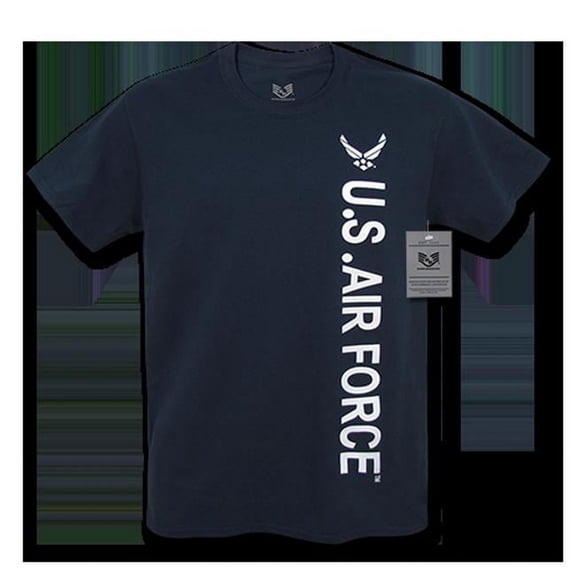Air Force Licensed Military T-Shirt - Navy, Small