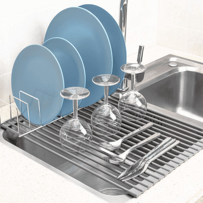 Kitchen Foldable dish drying Rack 304 Stainless Steel,Kitchen