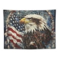 thumbnail image 5 of Orinice American Flag Dream Catcher Tapestry Wall Hanging Unique Style Graphic Tapestries Home Wall Decor Art for Living Room Bedroom Apartment Farmhouse Dorm 40x60inch, 5 of 6