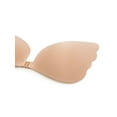 thumbnail image 3 of 3/4 Cup Self Adhesive Black Nude Bra Strapless Front Closure Wedding Ball Gowns Swinming Costumes, 3 of 6