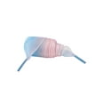 thumbnail image 2 of INSPIRE CHIC Women's 2.5cm Wide Flat Shoelaces Gradient Color Organza Shoe Strings 150cm/59" Blue Pink, 2 of 6