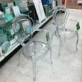 thumbnail image 1 of Heavenly Collection - Clear Plastic Arm Chair Princess - Set Of 2 for Dining Area, 1 of 12