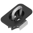 thumbnail image 2 of Reemplazo de anclajes de amarre laterales para cama de camión de acero inoxidable Bull Ring de 4 piezas para F150 2015-2021, color negro, 2 of 12