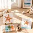 thumbnail image 5 of Mivyn DIY Sea Glass Art Kit, Beach Glass Craft Set with Colorful Tiles, Ocean-Inspired Artwork with Colorful Glass Pieces, Coastal Home Decor & Creative Handmade Gift, Starfish, 5 of 6