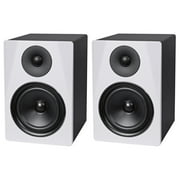 (2) Rockville DPM6W Dual Powered 6.5" 420 Watt Active Studio Monitor Speakers