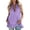 Purple Womens Tank Tops, variant on Womens Sleeveless Tank Tops Deep V Neck Ruffled Hem Camisole Top for Women Long Loose Summer Casual Shirts