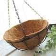 thumbnail image 2 of Cesta Colgante De Metal, Maceta Con Revestimiento De Fibra De Coco Para Balcón Interior, Jardín Kearding HA025959-03, 2 of 6
