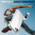 thumbnail image 4 of UTAH-Compatible with iPhone 16e Case Clear, Rugged Heavy Duty Protective Shockproof Drop Tough Transparent Cell Phone Cover, 4 of 4