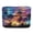 Galaxy Sunset Palm Tree, variant on FUIALDOLG Ice Cream Waffle Print Propane Tank Cover Table for Travle Trailer, Polyester All Weather Protection Double Propane Tank Protector UV Resistant Weather Resistant Camper Propane Tank Cover