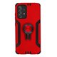 thumbnail image 2 of Funda antigolpes Simer para Samsung Galaxy A52 Rojo con anillo metalico y mica 5D, 2 of 3