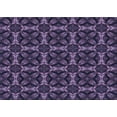 thumbnail image 1 of Ahgly Company Indoor Rectangle Patterned Purple Sage Bush Purple Area Rugs, 5' x 7', 1 of 6