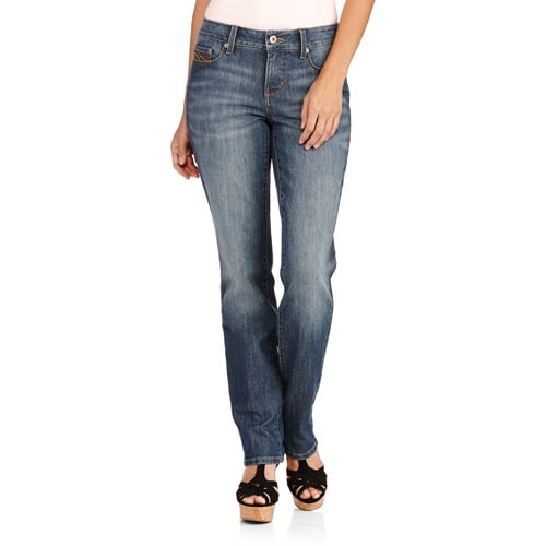 walmart womens straight leg jeans