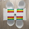 thumbnail image 3 of Ambesonne Geometric Place Mats Set of 4, Triangle Daimond, Standard Size, Multicolor, 3 of 4