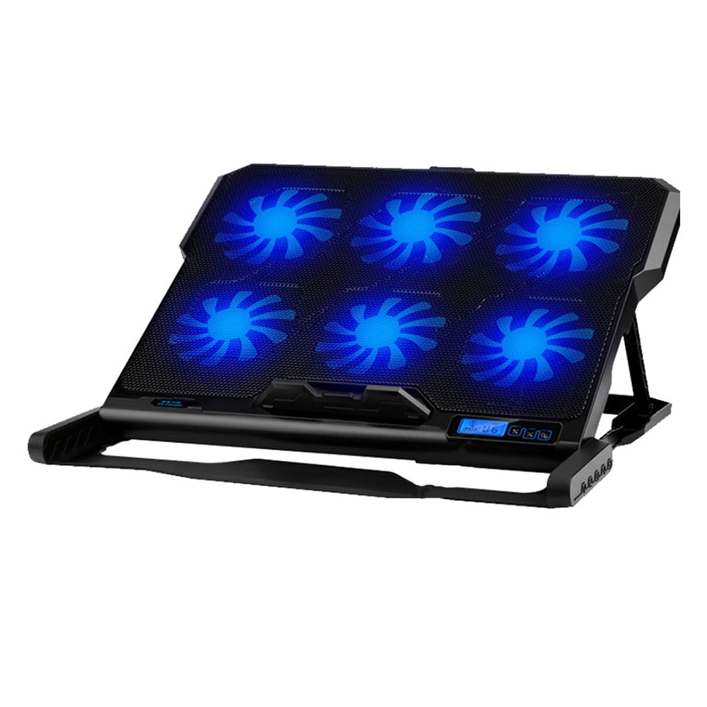 GSUMMER Notebook Cooling Pad Adjustable Mounts Notebook Stand Height Angle Strong Wind Speed Design Laptop Cooler,Blue GSUMMER Notebook Cooling Pad Adjustable Mounts Notebook Stand Height Angle Strong Wind Speed Design Laptop Cooler,Blue