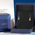 thumbnail image 4 of Gem Stone King IGI Certified 1.53 Cttw Lab Grown Diamond Earrings for Women in 14K Yellow Gold | Pear Shape Center Diamond 0.70 Ct | D-E Color | VS1-VS2 Clarity, 4 of 6