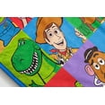 thumbnail image 4 of Toy Story Squares Kids Throw, 46" x 60", 100% Polyester, Multi-color, Disney, 4 of 5