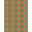 Orange And Teal, Pattern 10, variant on Design&I 8'x10' Washable Area Rug Snag-Free Orange Funky Bold Asymmetric Composition Vivid Decorative Classroom for Dining Room, Large Office, Lounge