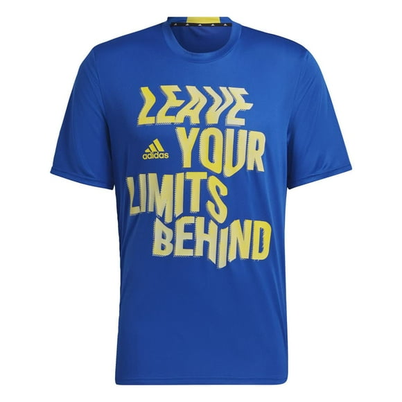 adidas Men's AEROREADY High Intensity Designed 4 Movement Slogan Training Tee, Team Royal Blue, Large