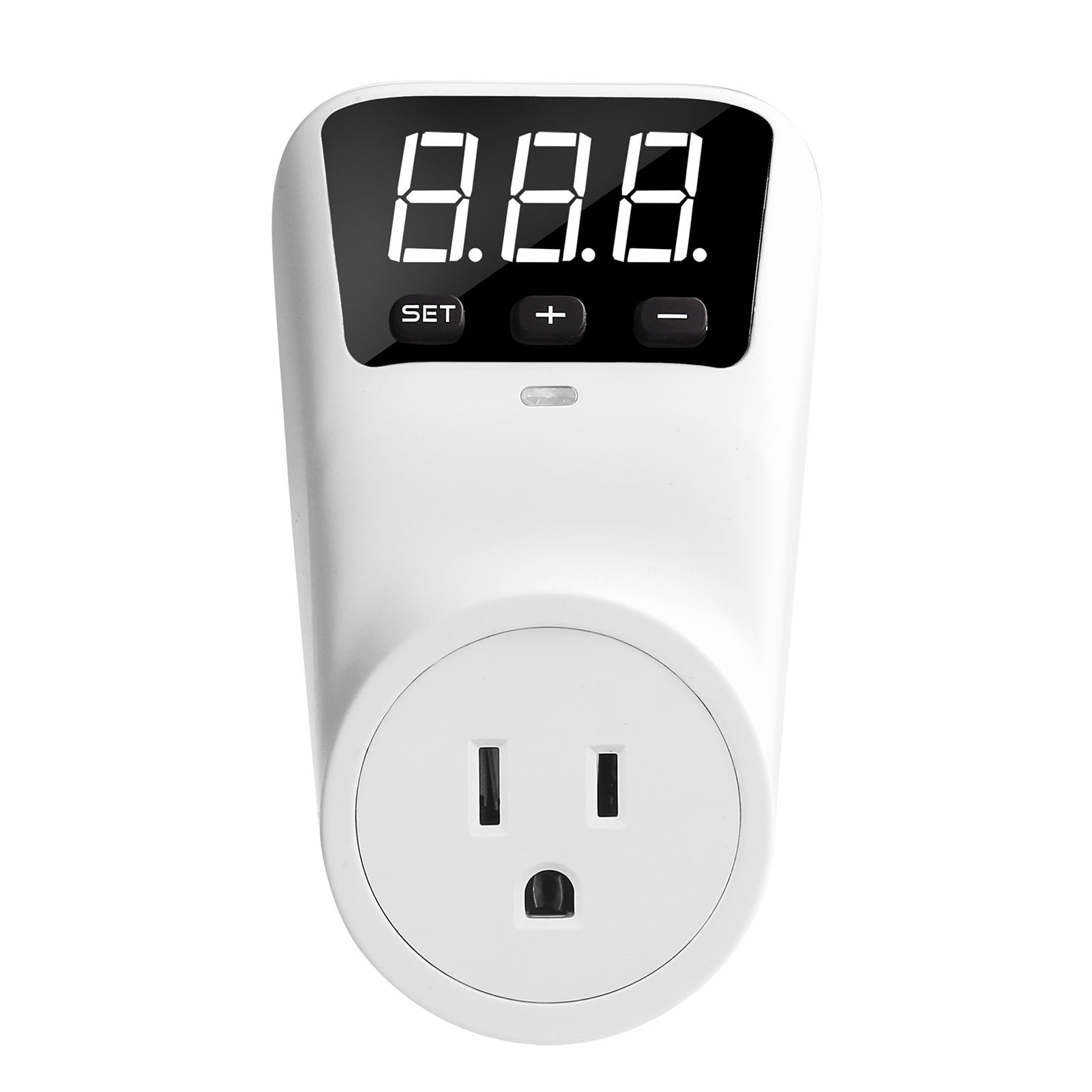 Socket Digital Automatic Voltage Protector Socket LCD Display Power Protector Socket Overcurrent Voltage Relay Protector Outlet