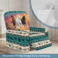 thumbnail image 3 of HELLHERO Ethnic Horse Aztec Print Recliner Chair Covers for Single Seat, Washable Soft Recliner Chair Slipcover for Home Living Room Single Sofa Chair, 3 of 8