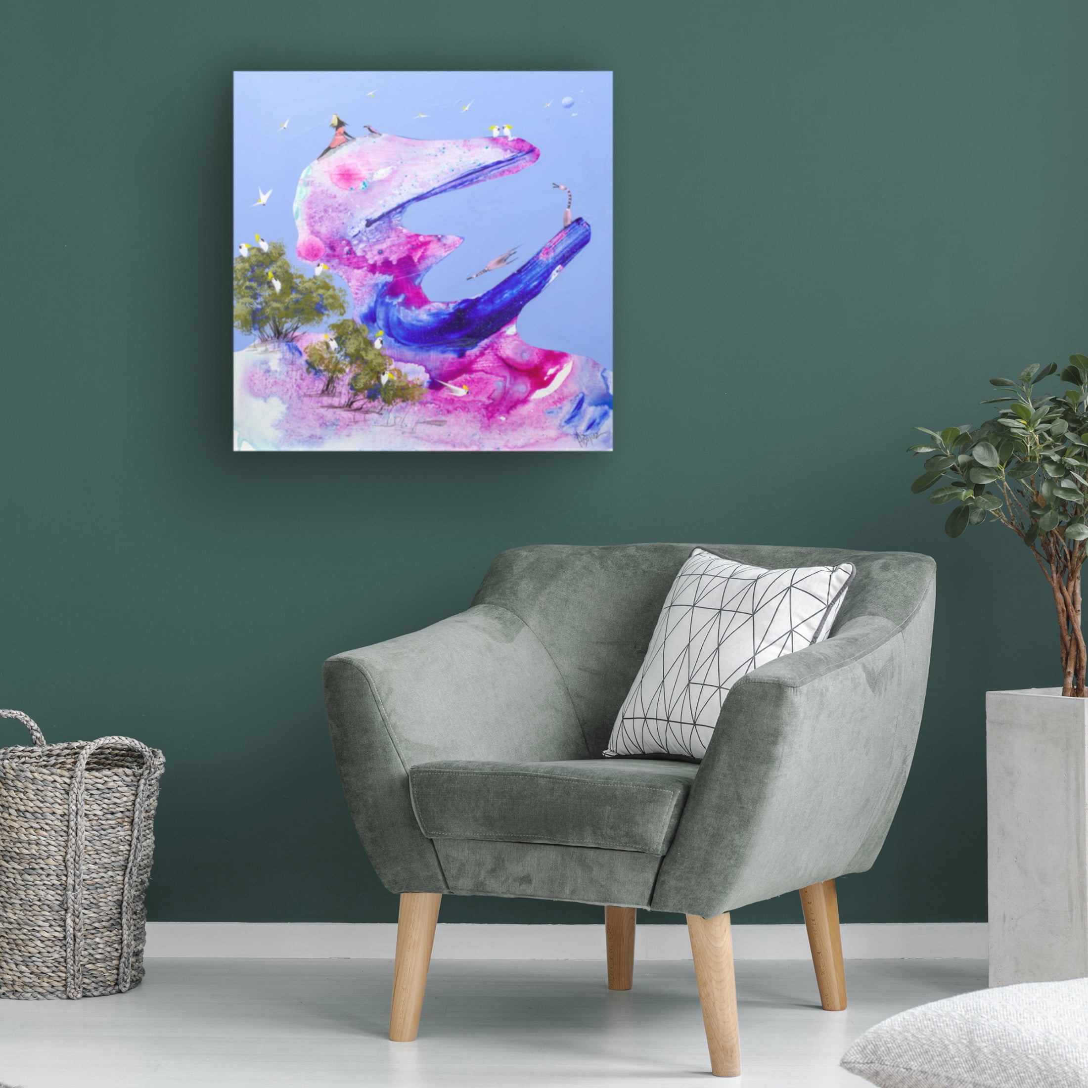 Trademark Fine Art Adam Bogusz  Reach for your dreams Canvas Wall Art