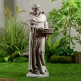 thumbnail image 5 of Hi-Line Gift Ltd. St Francis Of Assisi Birdbath Garden Statue, 5 of 5
