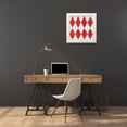 thumbnail image 3 of Tavoletti, Anne 15x15 White Modern Wood Framed Museum Art Print Titled - Fruit Stand Pattern VA, 3 of 4