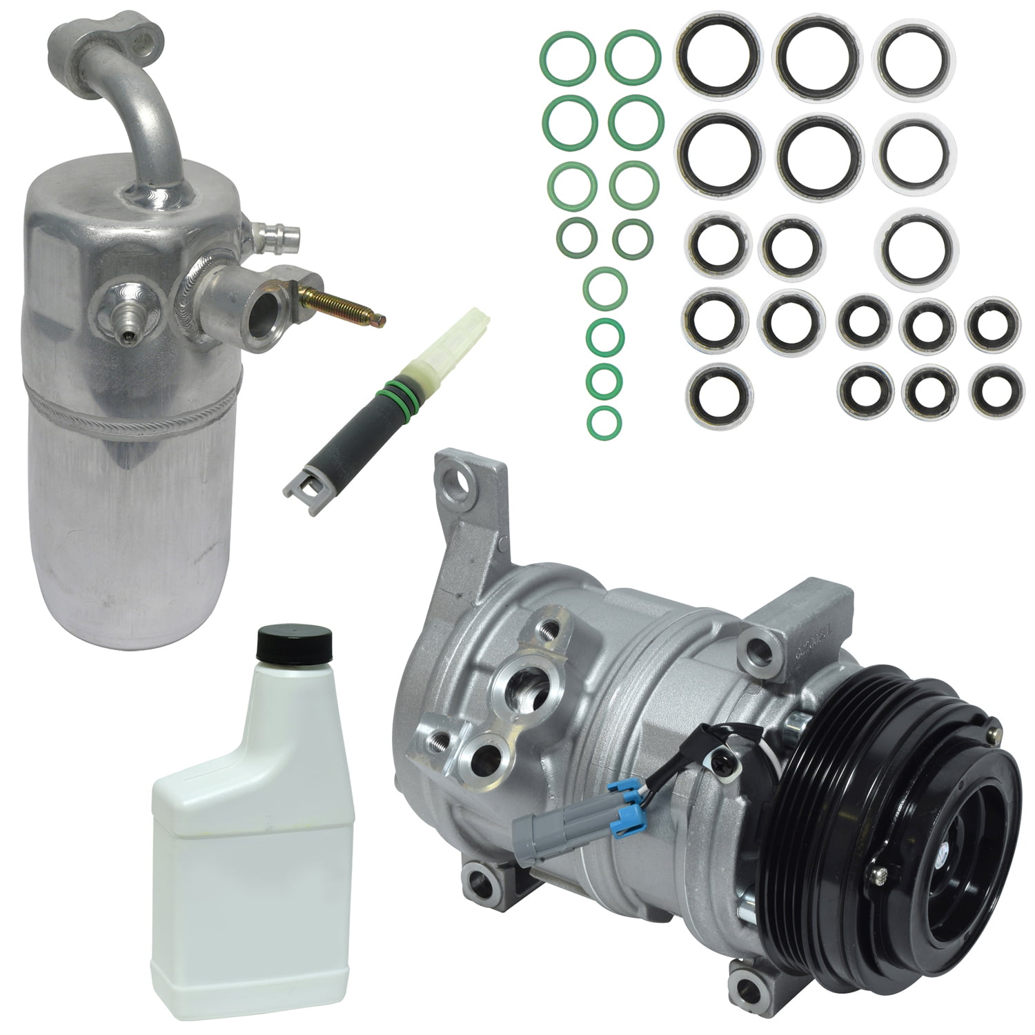 New A/C Compressor and Component Kit for Suburban 1500 Yukon XL 1500 Suburban 25 