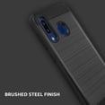 thumbnail image 5 of Alcatel 3V 2019 / 5032W Hybrid Metal Brushed Shockproof Tough Case Cover Black, 5 of 8