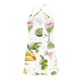 thumbnail image 5 of GERsome 2 Piece Womens Pajamas Set Cute Print Sleepwear Tank Tops and Ruffled Shorts Loungewear Outfits S-XXL, 5 of 8
