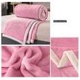 thumbnail image 5 of Hvmvliv Summer Blanket 150x200cm Cozy Flannel Cool Thin Blanket - Comforter for Hot Sleepers Large Size Summer Blanket for Bedroom Pink, 5 of 6